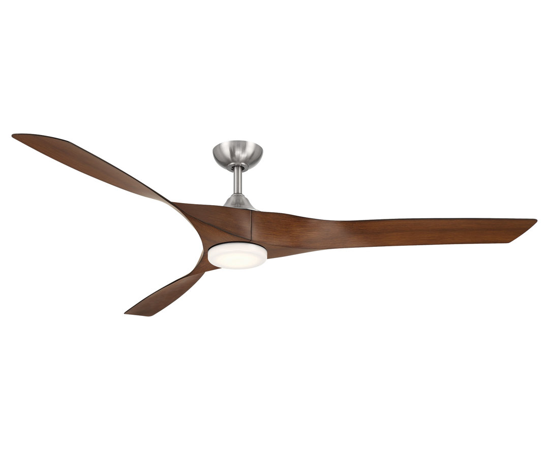 Bhawna Ceiling Fan with LED Lights Brayden Studio® 