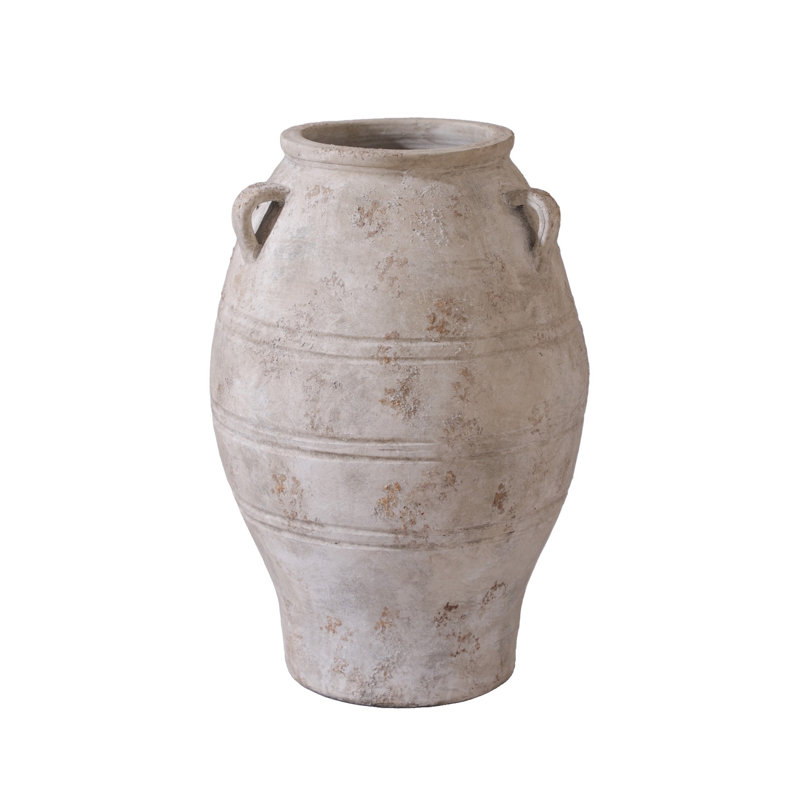 Avignon Jar, Antique Whitewashed Stone