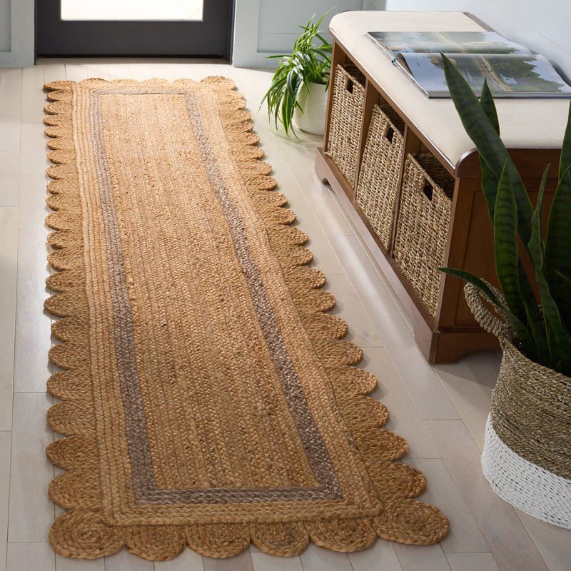Tapis en jute / sisal Inkai, Tapis de couloir 2 pi 3 po x 9 pi