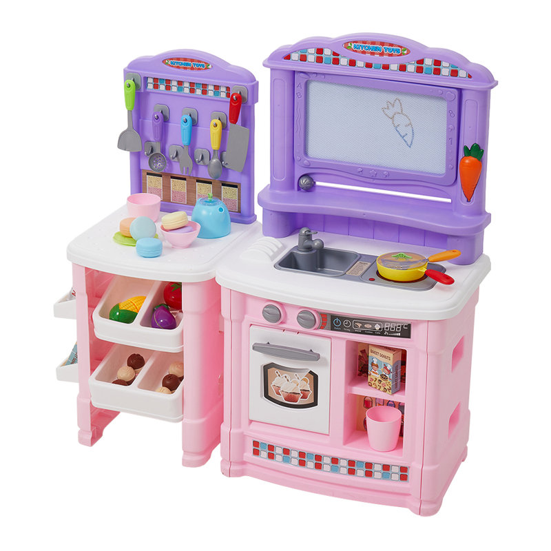 Kitchen Set, Purple/Pink