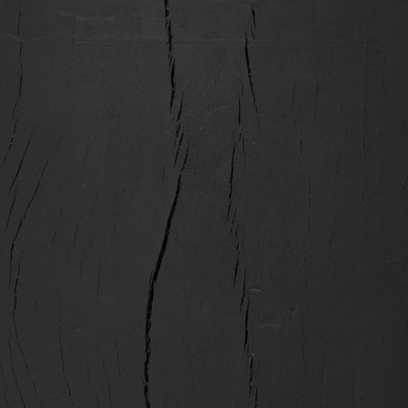 Layo End Table-Black Resin