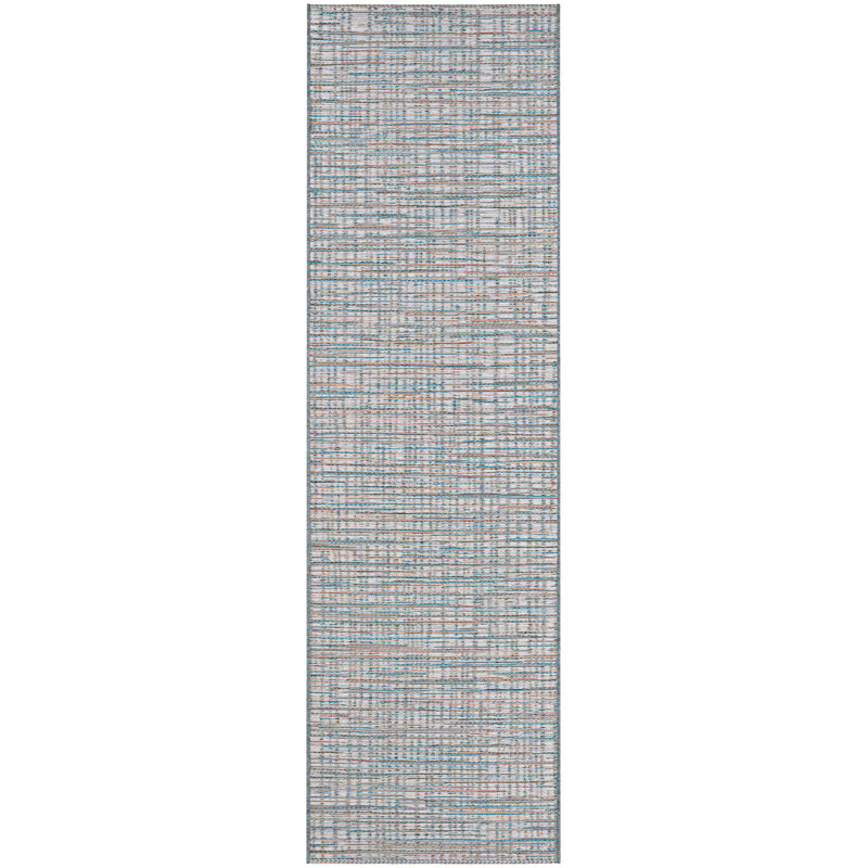 Tapis d'intérieur rayé Kaz Kaz, Tapis de couloir 2 pi 3 po x 11 pi 9 po
