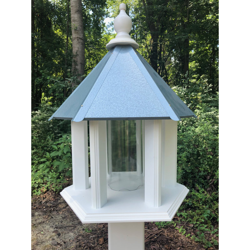 Mangeoire à oiseaux Kreider Tube, Bleu clair