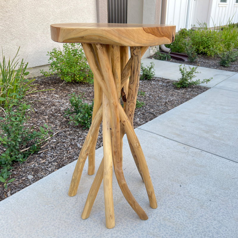 Daphney Solid Wood End Table