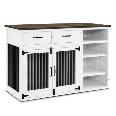 Meuble de rangement pour chien en bois Tucker Murphy Pet ™