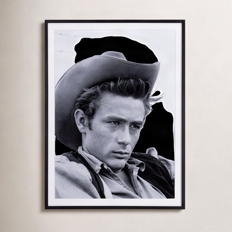James Dean Print by Getty Images, 24" H x 18" W x 1.5" D
