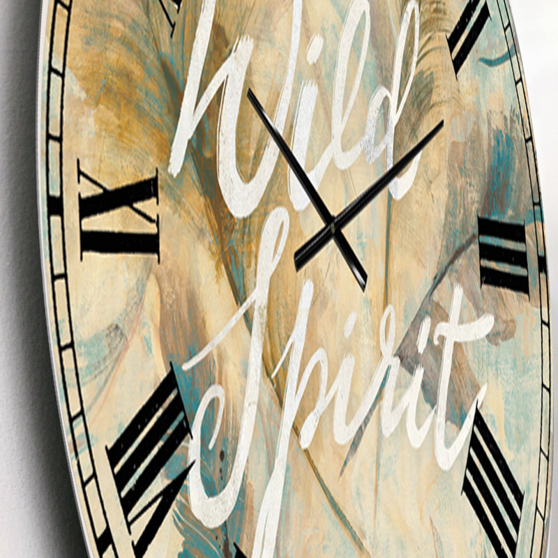 Horloge murale traditionnelle Wild Spirit, Petit