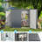 Outdoor Bike Storage Sheds Small Metal Horizontal