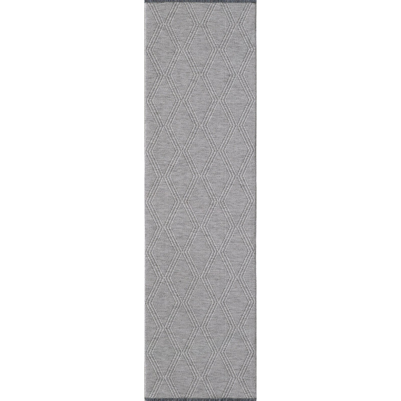 Tapis rectangulaire Esthen avec envers antidérapant, Tapis de couloir 2 pi 5 po x 8 pi