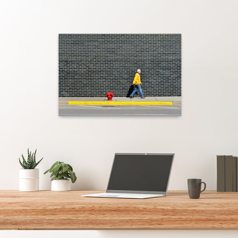 Keep Keep Colorful Abstract Contemporary Architecture City, art mural, H 16 po x l 24 po
