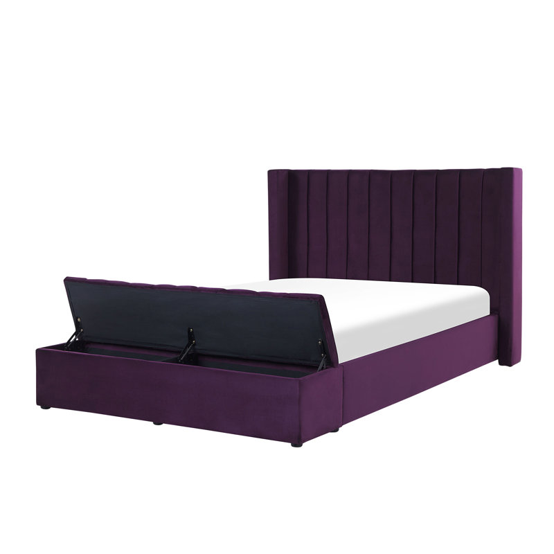 Beaudry Upholstered Storage Bed, European Kingsize (160 x 200cm)