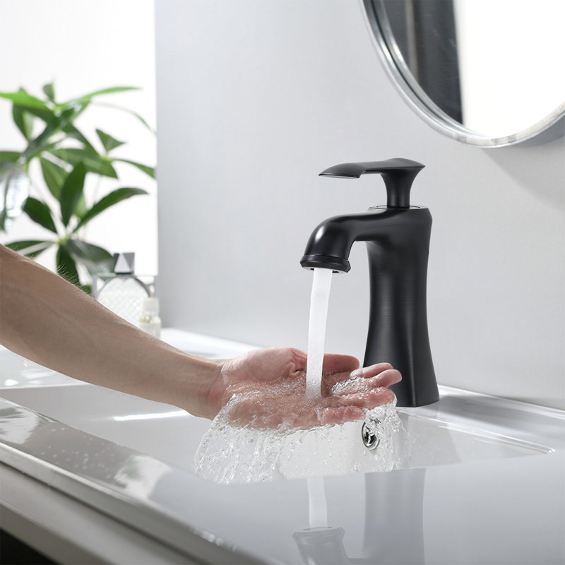 Single-handle Bathroom Faucet, Oil Rubbed Bronze