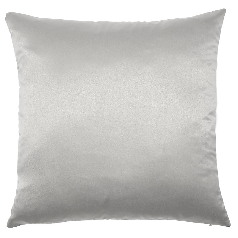 Opava Square Pillow Cover & Insert, Platinum