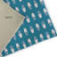 Tapis intérieur / extérieur rectangulaire en chenille tissé à la machine en bleu-90726158