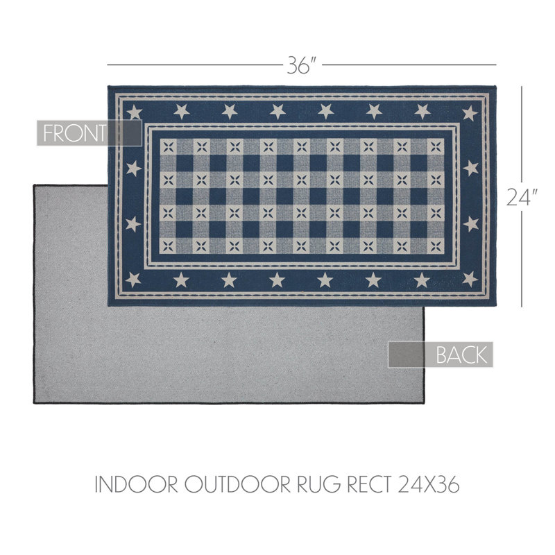 Tapis intérieur / extérieur Bronez, Rectangulaire 2 pi x 3 pi
