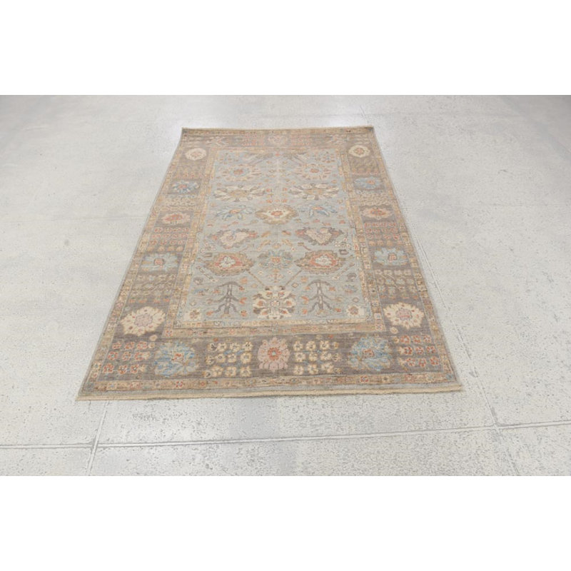 Transitional Hand Knotted Wool Oriental Area Rug