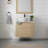 24-inch wall-mounted bathroom vanity with ceramic sink