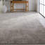 Tapis à motif géométrique gris / bleu Ph Wilson-1546833712