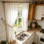 Natural Wood Curtain Holdback/Tieback-977319323