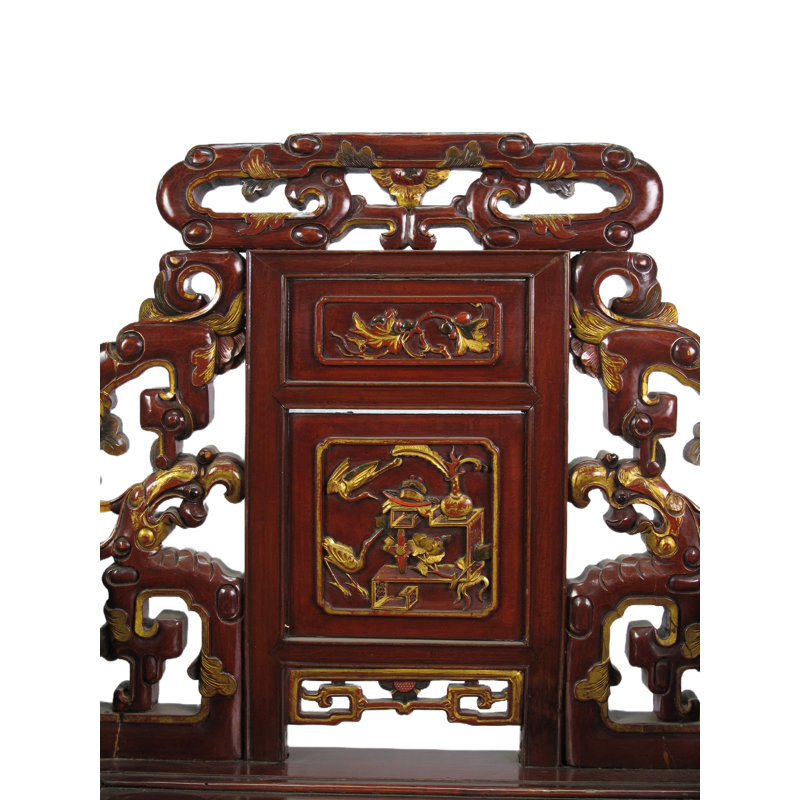 Asian Classic Solid Wood Arm Chair