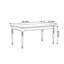Bureau multifonctionnel en bois de noyer massif 62,59 po