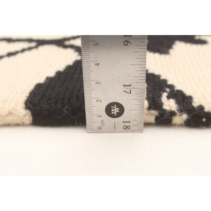 Tapis crème en laine noué à la main Altus