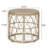 Rattan Bruce Side Table-1448395250