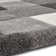 Langley area rug Machine Woven Rectangle Grey