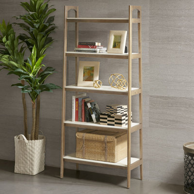 Modern Shelf Bookcase Furniture Unit With Multiple Storage Compartments by Corrigan Studio
