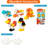 4-In-1 Kids Table And Chair Set, Kids Activity Table For Toddlers 3-5, Toddler Activity Table Building Block Table With Magenetic Whiteboard, Toddler Sensory Play Table