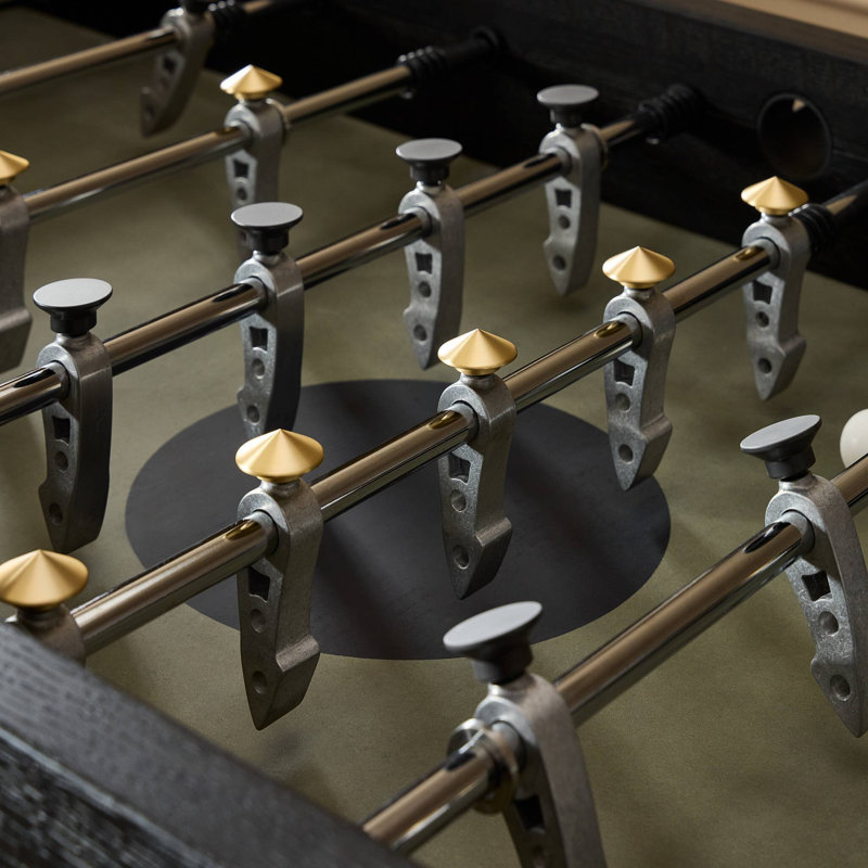 Foosball Table-Smoked Oak, Ebonized Oak