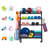 True & Tidy Dumbbell Storage Rack & Stand with Wheels and Hooks