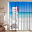 Père Noël plage tropicale calme eau de mer turquoise sable blanc avec 12 crochets-1453402733