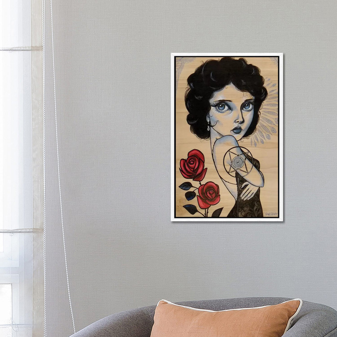 Blue Velvet von Sandi Calistro - Galerie-verpackte Leinwand Giclée