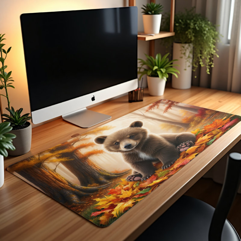 Polyester Desk Pad, 23.6x13.8