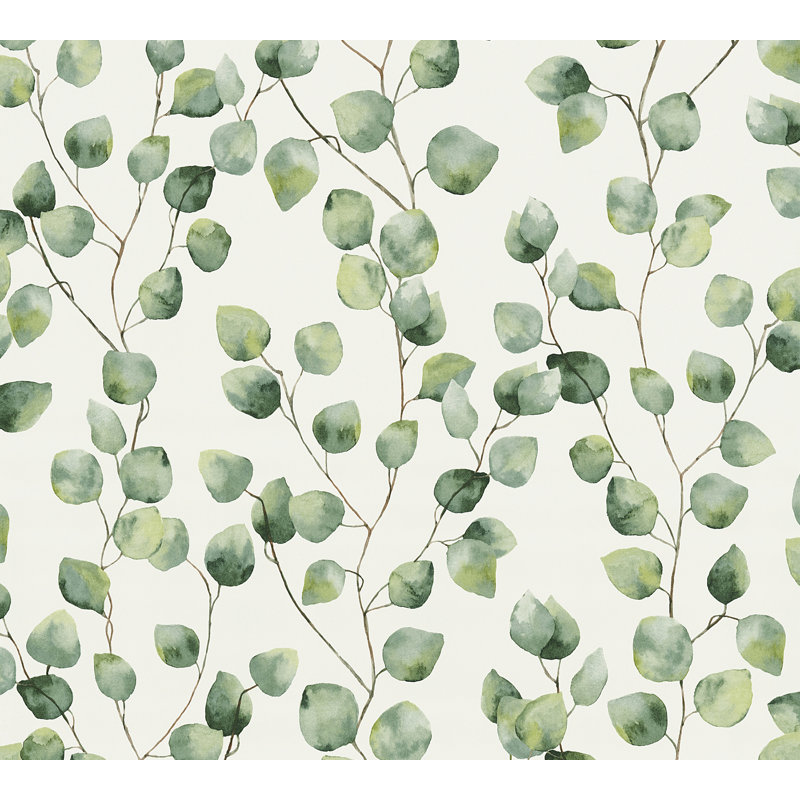 Rouleau de papier peint L 33 po x L 20,9 po aydeen, Vert