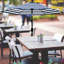 Parasol de marché inclinable 90 po Keiwarren-227791538
