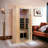 Single Person Hemlock Bluetooth Compatible Low EMF FAR Infrared Sauna for Indoor Use-107962512