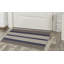 Tapis rayé gris foncé-62525968