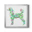 Tapisserie caniche - peinture sur toile encadrée-1168380258-1168380261