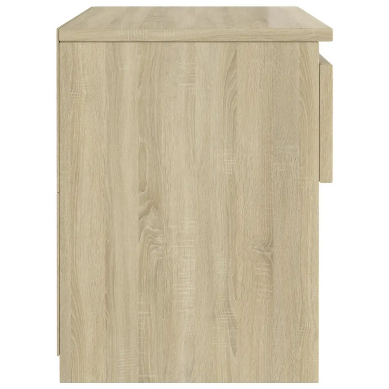 Ezrael 101.6cm W Bedside Table, Sonoma Oak