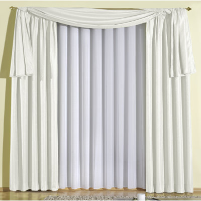 Longoria Room Darkening Window Scarf