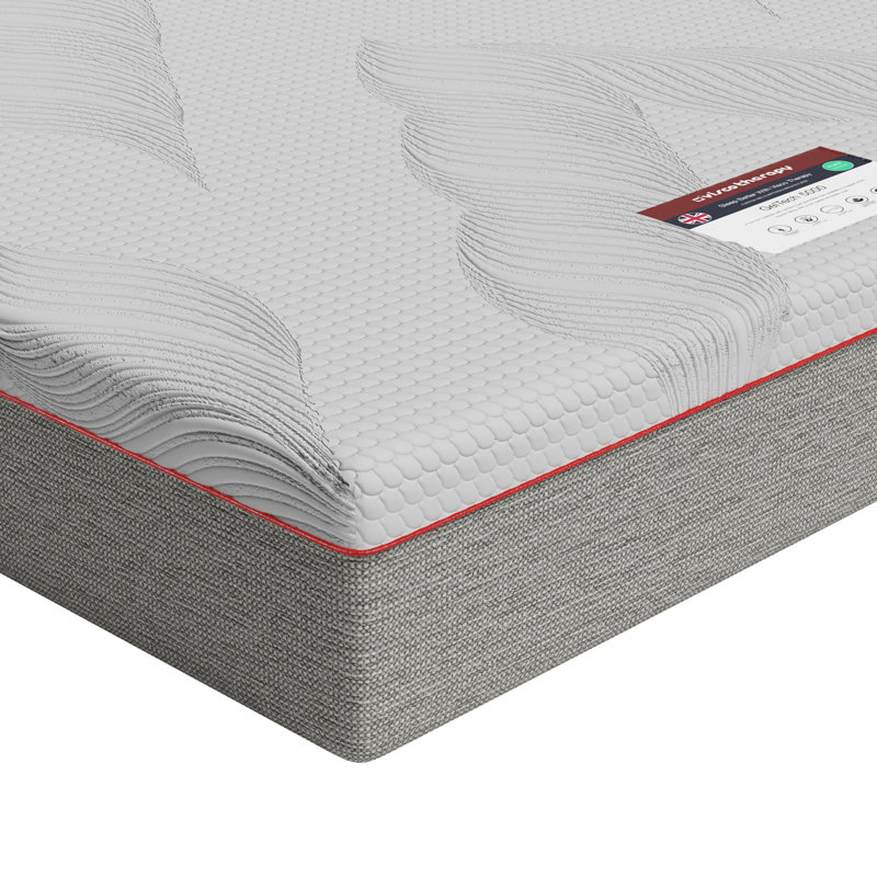 Premium Graphite Viscotherapy Pocket Sprung 3000 Mattress, Small Double (4')