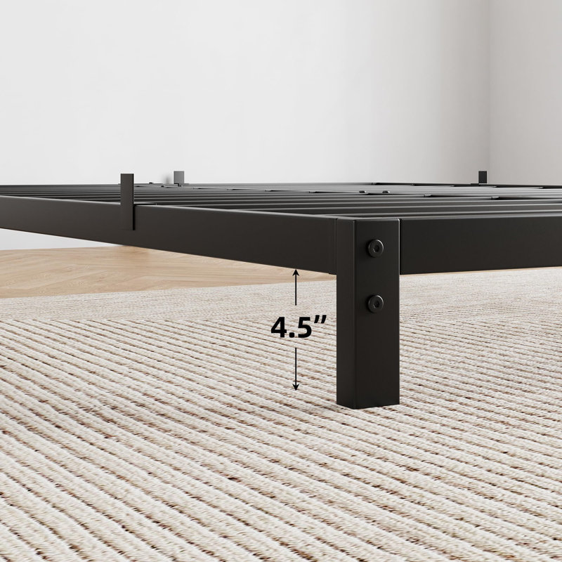 Bed Frame, 6'' H X 79.9'' W X 76.4" L