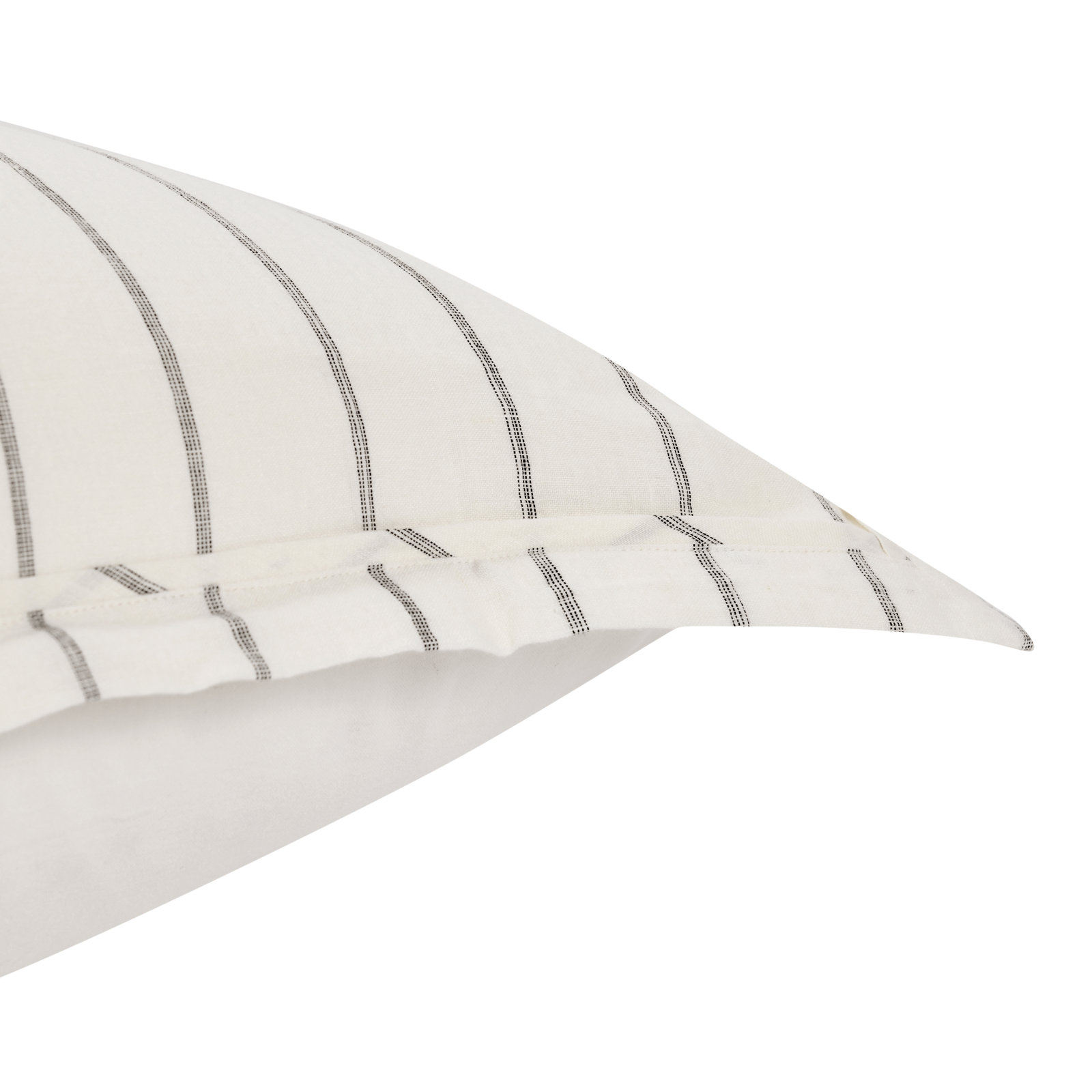 Keegan Belgian Flax Linen Sham Set, King, Ivory
