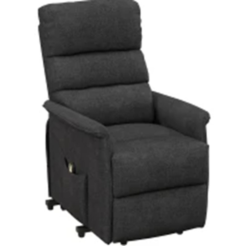 Electric Lift Recliner Chair with Remote Control, Black