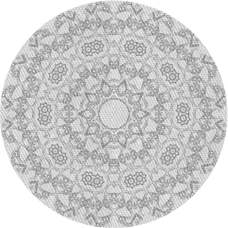 Tapis gris Balmung, Rond 5 pi