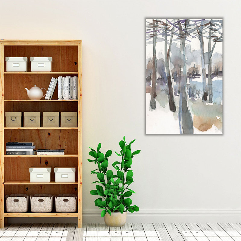 «The Icing View I», reproduction d'art sur toile, H 60 po x l 40 po