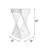 Cadiz Solid Wood Accent Stool