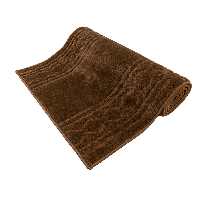 Tapis couloir à poils mi-longs de taille personnalisée, Tapis de couloir 2 pi 7 po x 29 pi